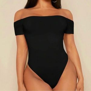 Off the shoulder bodysuit